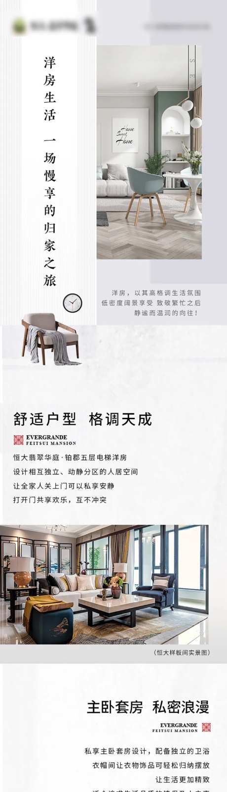 房地产价值点洋房长图海报-采灵感-https://www.cailinggan.com/