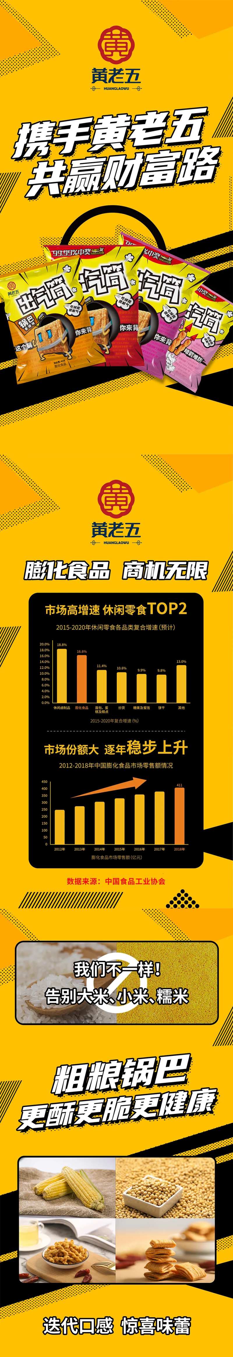 美食锅巴海报-采灵感-cailinggan.com