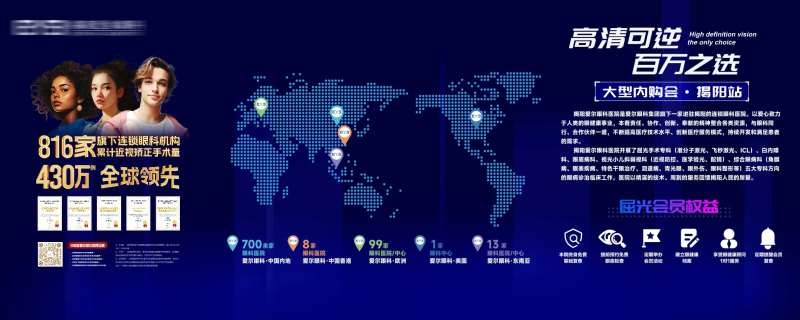 眼科团购会品牌展示墙-采灵感-cailinggan.com