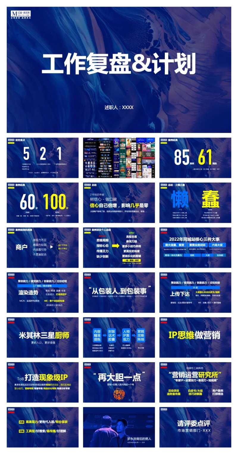 年终述职报告PPT-采灵感-cailinggan.com