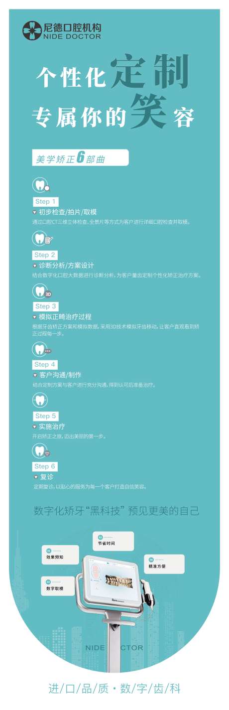 个性化定制口腔海报-采灵感-https://www.cailinggan.com/