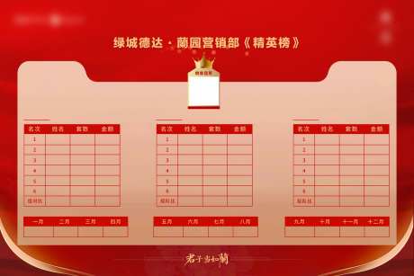 精英榜海报背景墙-采灵感-https://www.cailinggan.com/