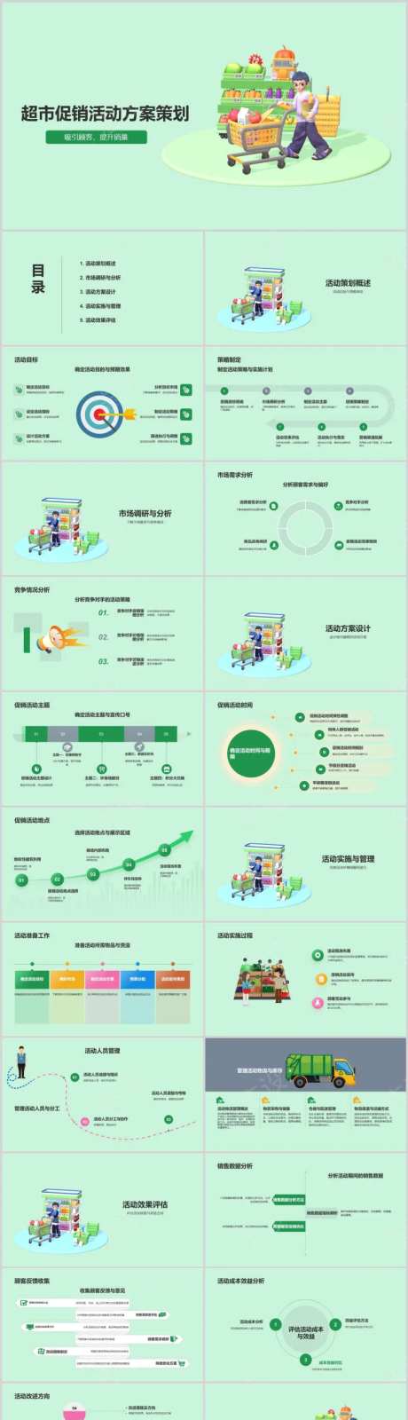 超市促销活动方案策划PPT-采灵感-https://www.cailinggan.com/