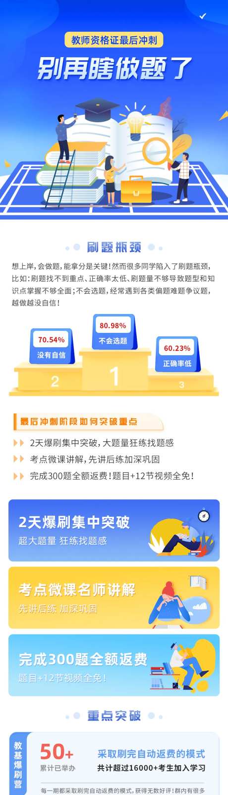 教师资格证培训机构宣传长图-采灵感-https://www.cailinggan.com/