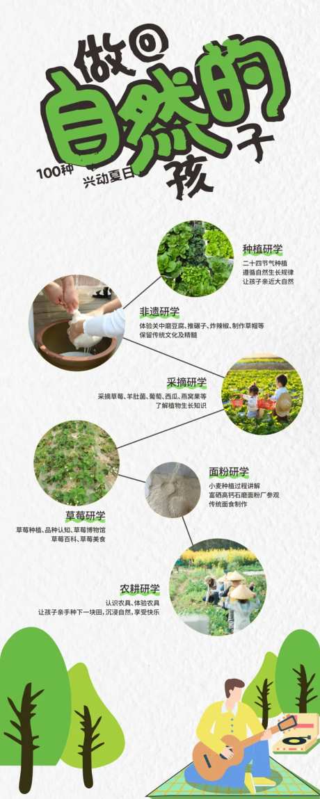 学生研学计划活动展板易拉宝-采灵感-https://www.cailinggan.com/