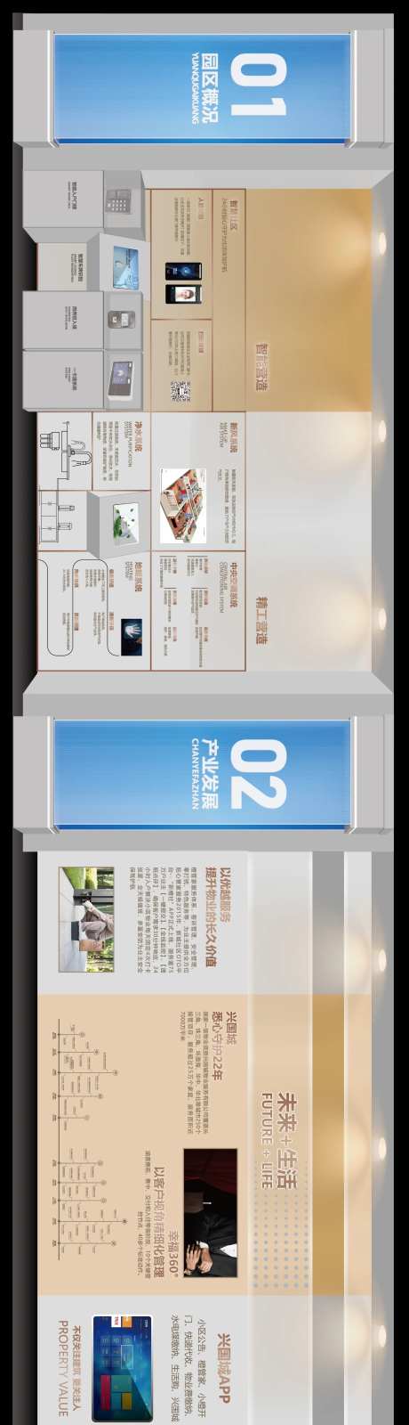 产业园概况展厅文化墙-采灵感-https://www.cailinggan.com/