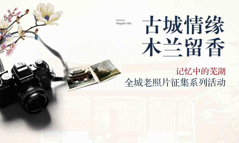 地产老照片征集活动展板-采灵感-cailinggan.com