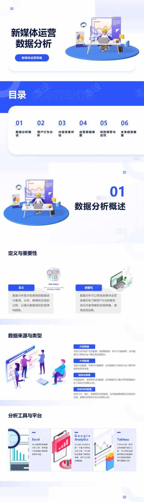新媒体运营数据分析PPT-采灵感-https://www.cailinggan.com/