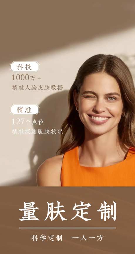 医美量肤定制海报-采灵感-https://www.cailinggan.com/