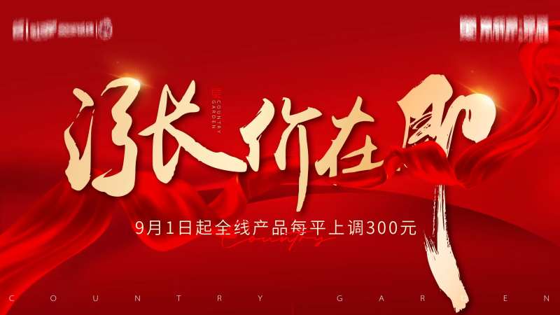 涨价大屏-采灵感-cailinggan.com