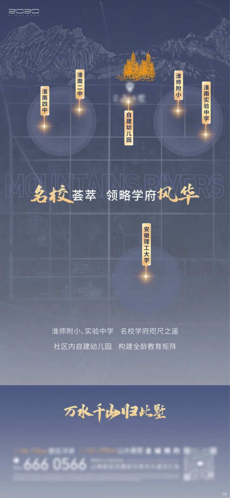 地产区域分布海报-采灵感-cailinggan.com