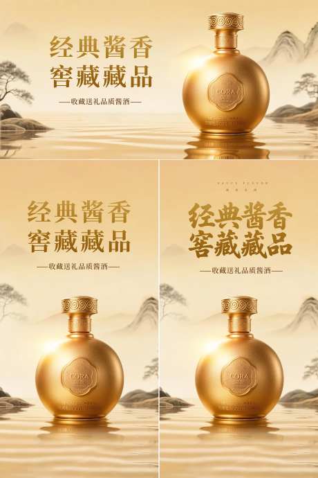 酱香白酒背景板-采灵感-https://www.cailinggan.com/