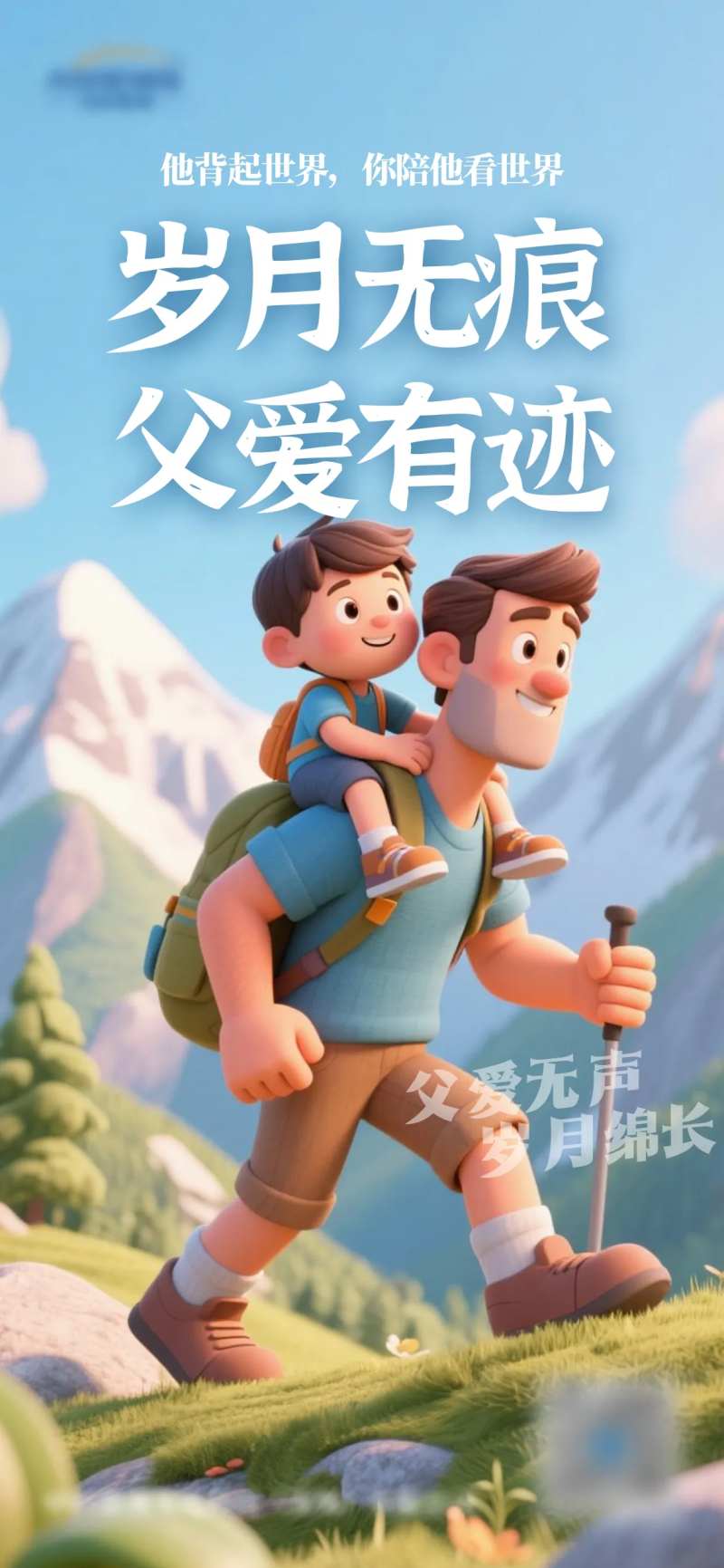 父亲节爬山-采灵感-cailinggan.com