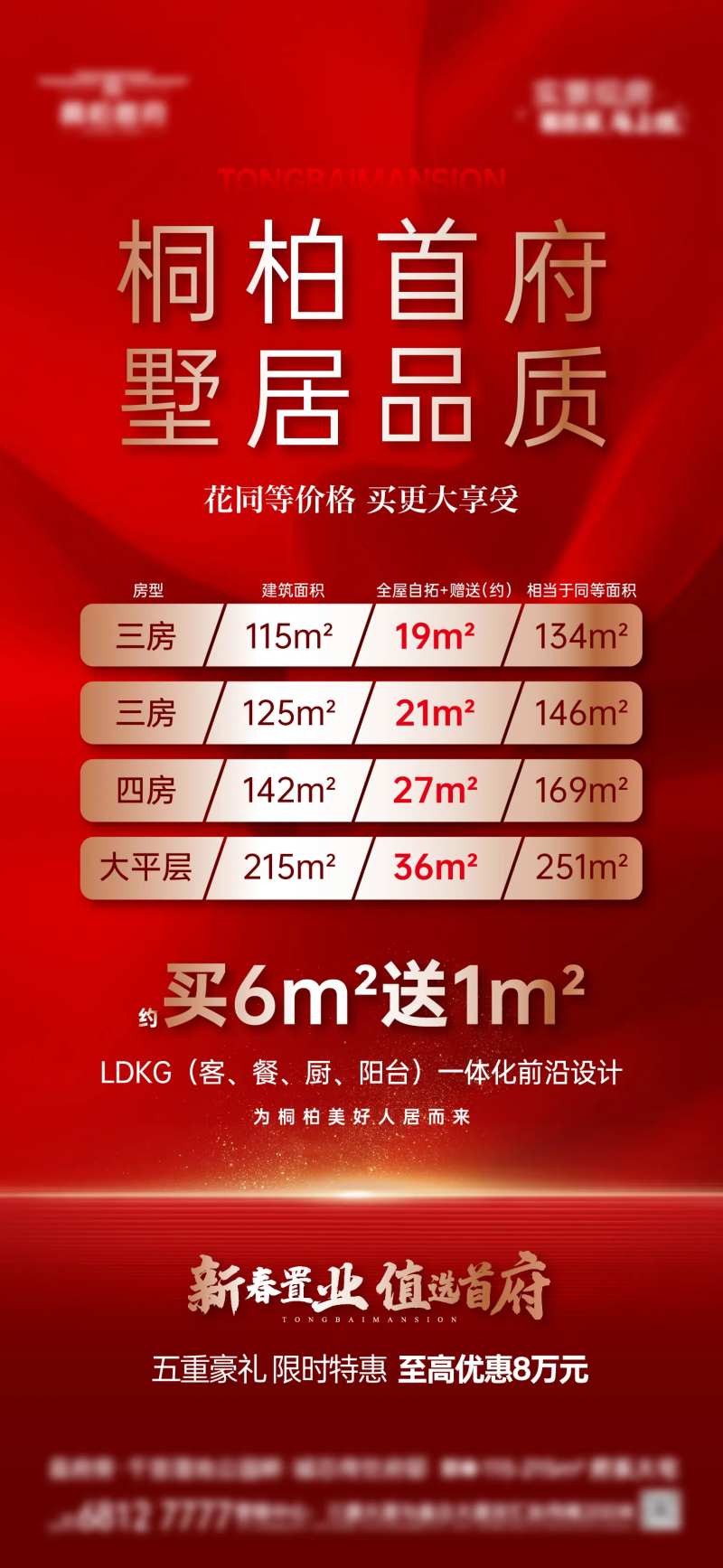 地产赠送面积海报-采灵感-cailinggan.com