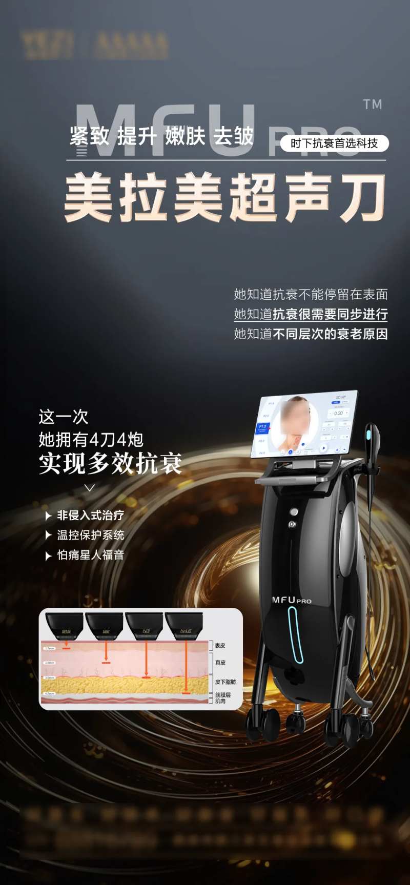 美拉美超声刀海报-采灵感-cailinggan.com