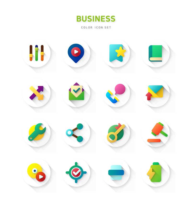 办公图标-采灵感-cailinggan.com