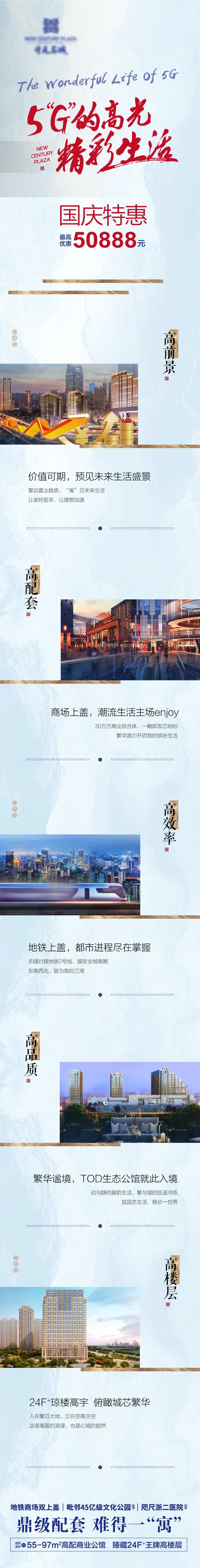 房地产5G长图-采灵感-cailinggan.com