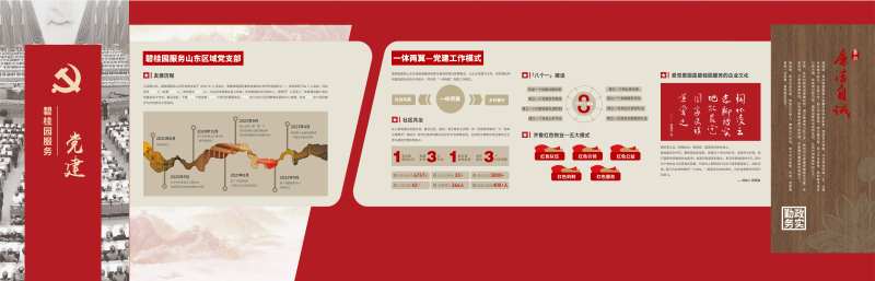 党建廉政墙-采灵感-cailinggan.com