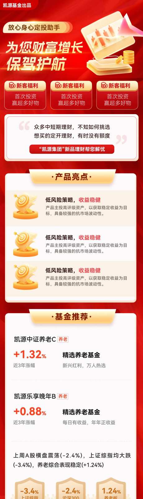 金融基金股票理财投资海报长图-采灵感-https://www.cailinggan.com/