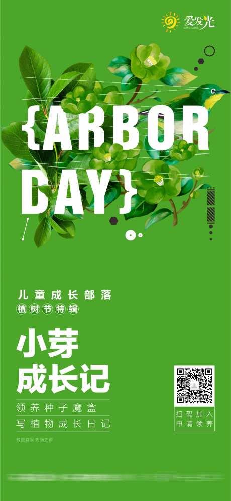 种子魔盒植物成长海报-采灵感-https://www.cailinggan.com/