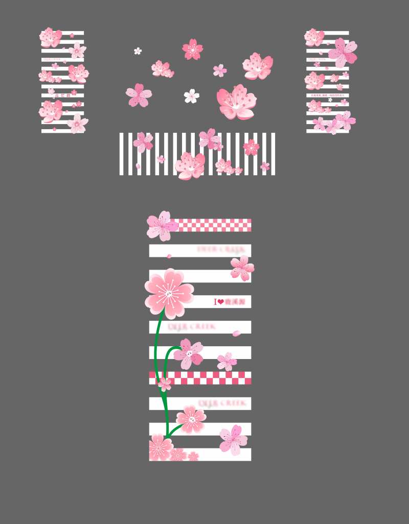 樱花斑马线-采灵感-cailinggan.com