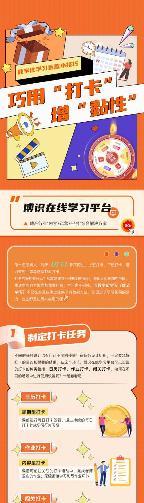 地产学习打卡长图专题设计-采灵感-cailinggan.com