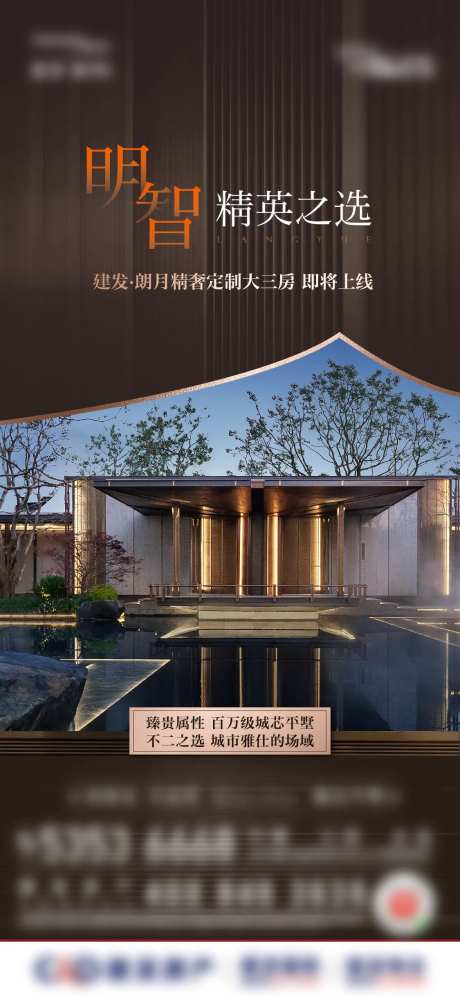 中式景观示范区粽金系列海报-采灵感-https://www.cailinggan.com/