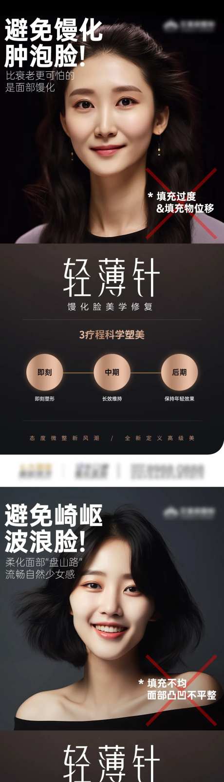 医美抗衰轻薄针系列海报-采灵感-https://www.cailinggan.com/