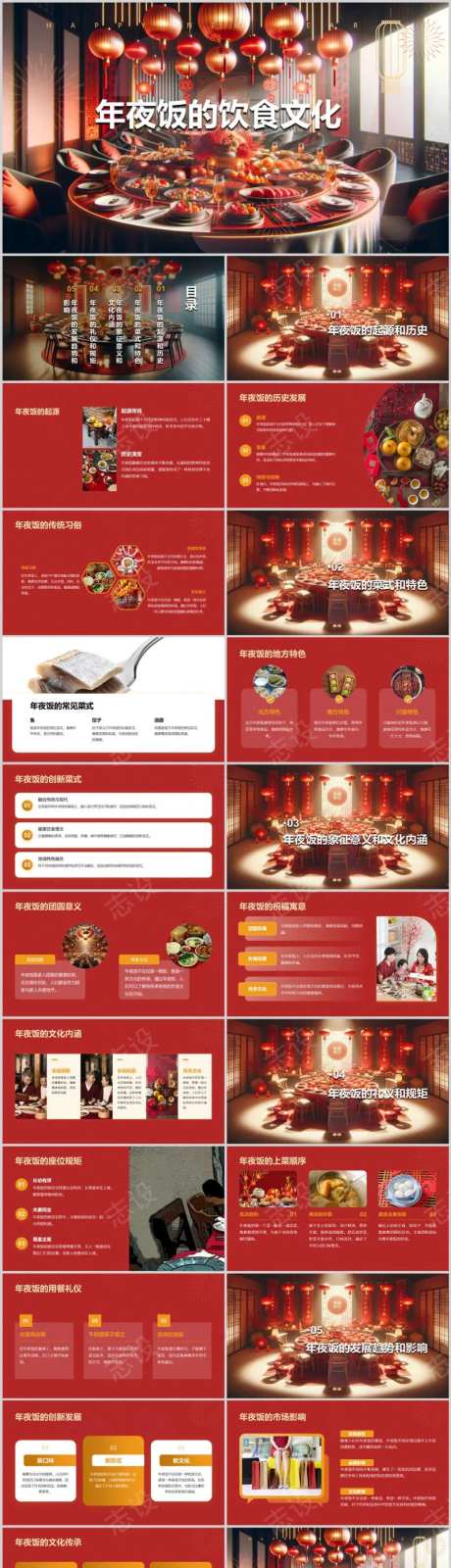 年夜饭的饮食文化PPT-采灵感-https://www.cailinggan.com/