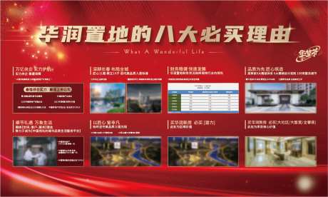 地产八大理由展板-采灵感-https://www.cailinggan.com/