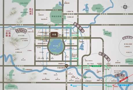 地产区位图设计-采灵感-https://www.cailinggan.com/