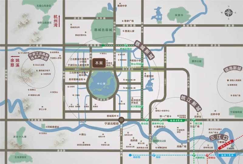 地产区位图设计-采灵感-cailinggan.com