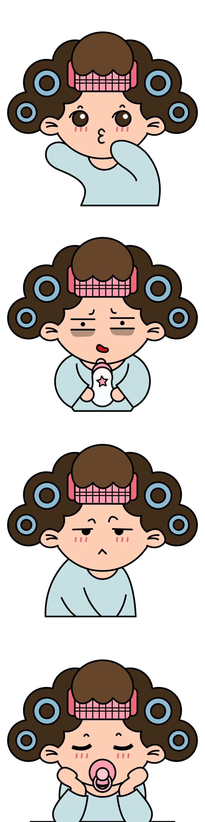 包租婆卡通形象-采灵感-cailinggan.com