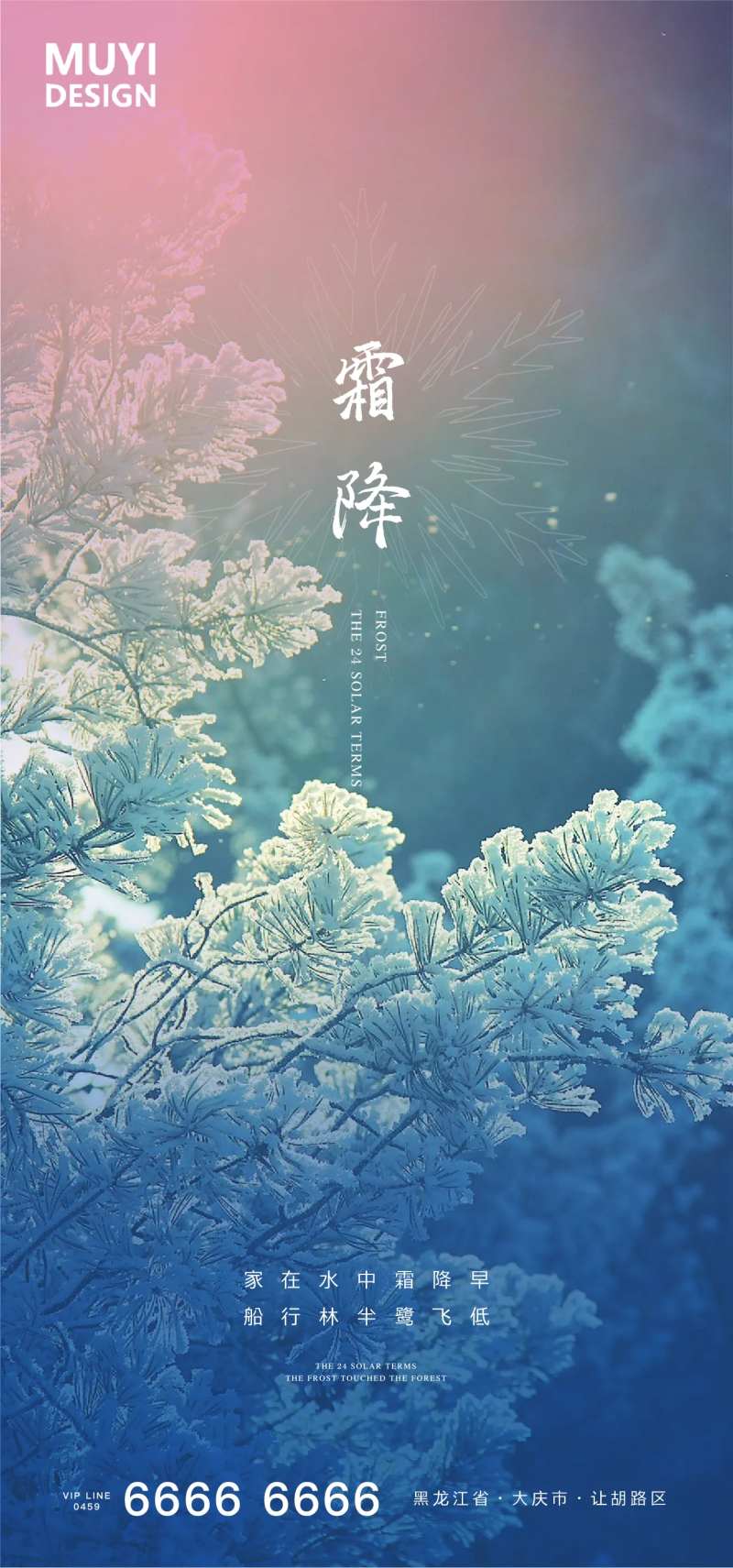 霜降图片海报-采灵感-cailinggan.com