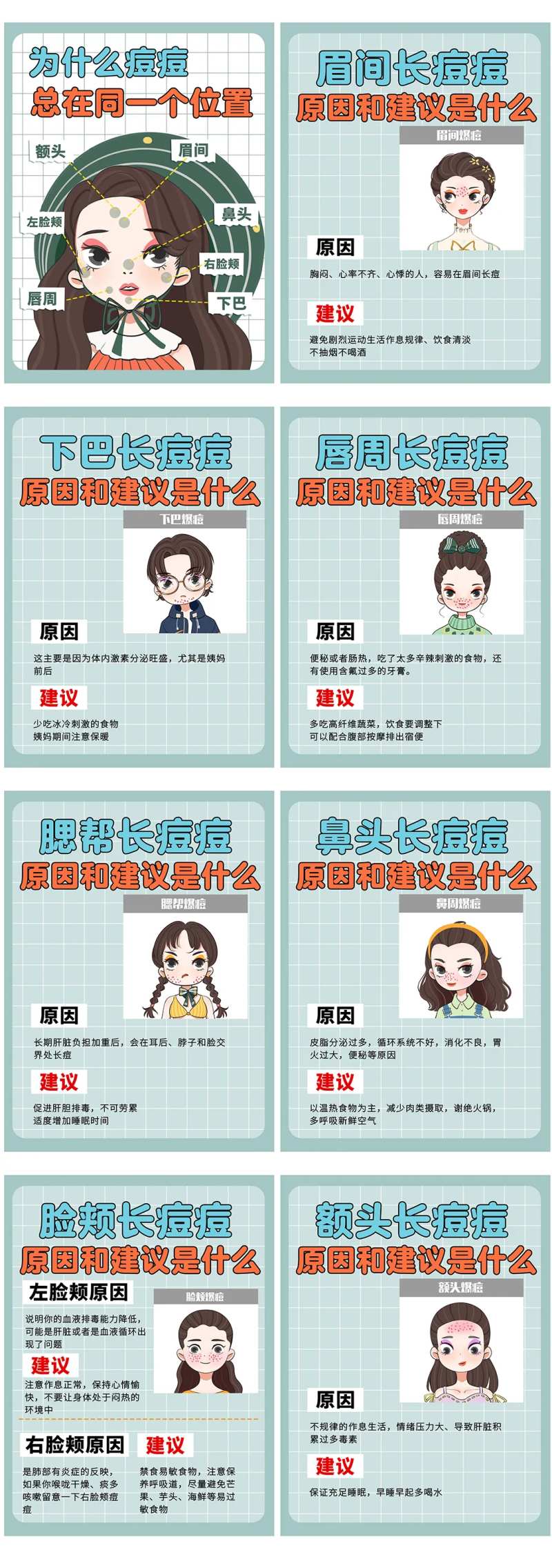 医美灯箱小科普朋友圈海报-采灵感-cailinggan.com