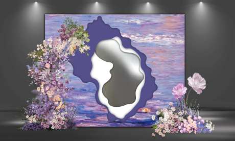 莫奈花园美陈-采灵感-https://www.cailinggan.com/