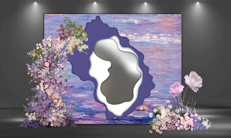 莫奈花园美陈-采灵感-cailinggan.com