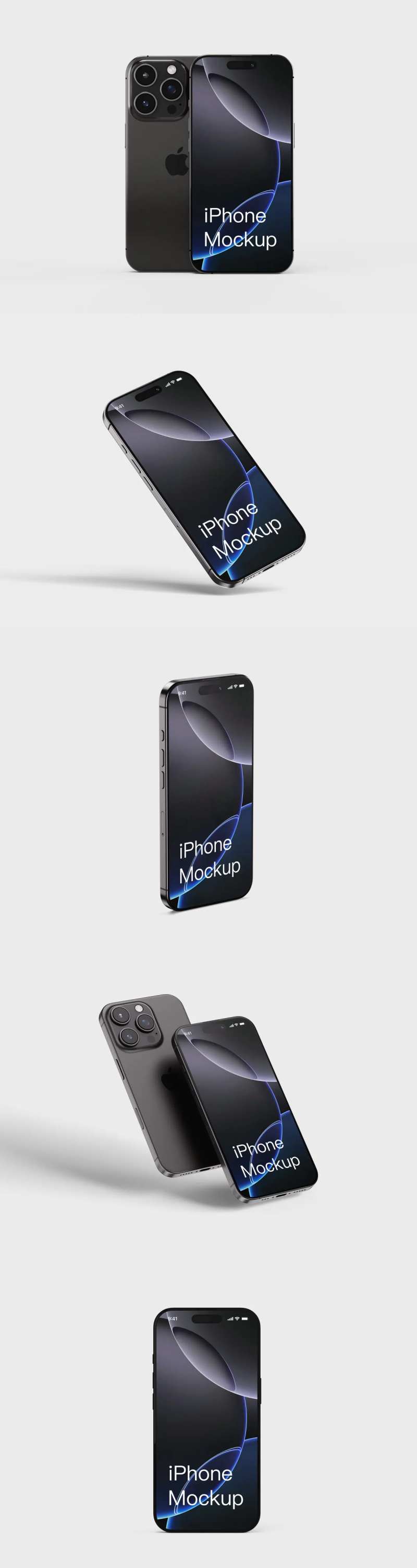 iPhone16贴图样机模型-采灵感-cailinggan.com