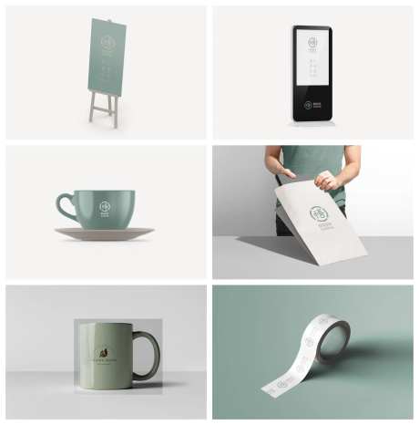 浅灰杯子咖啡杯胶带样机-采灵感-https://www.cailinggan.com/