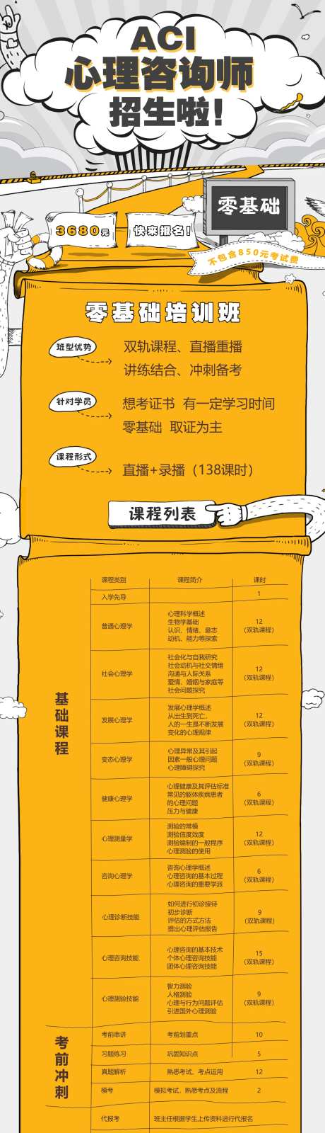 心理课程招生长图-采灵感-https://www.cailinggan.com/