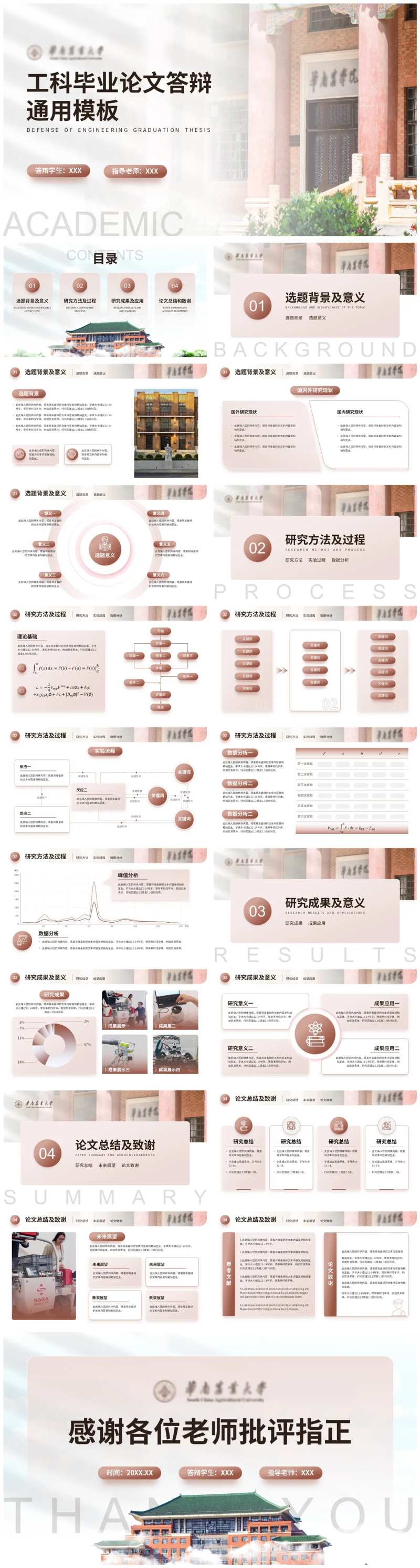 大学工科毕业答辩汇报PPT-采灵感-cailinggan.com