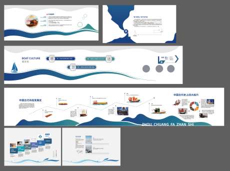  船舶知识宣传文化墙-采灵感-https://www.cailinggan.com/