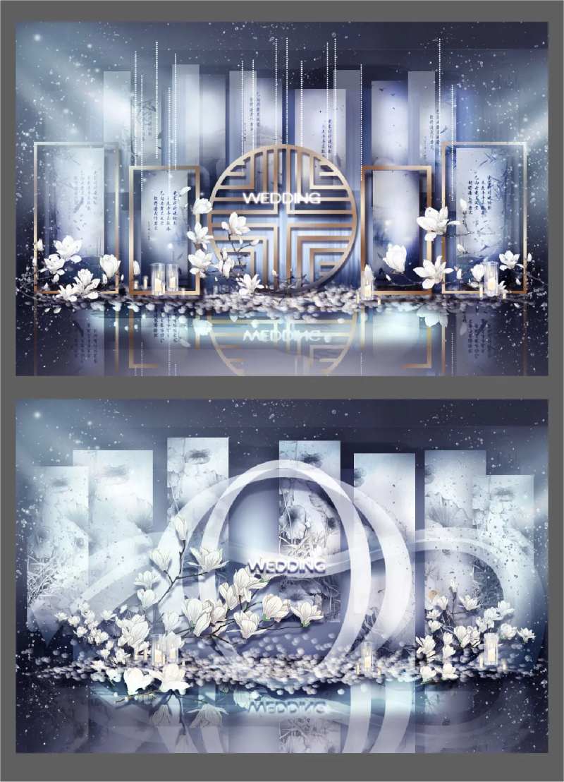 婚礼效果图-采灵感-cailinggan.com
