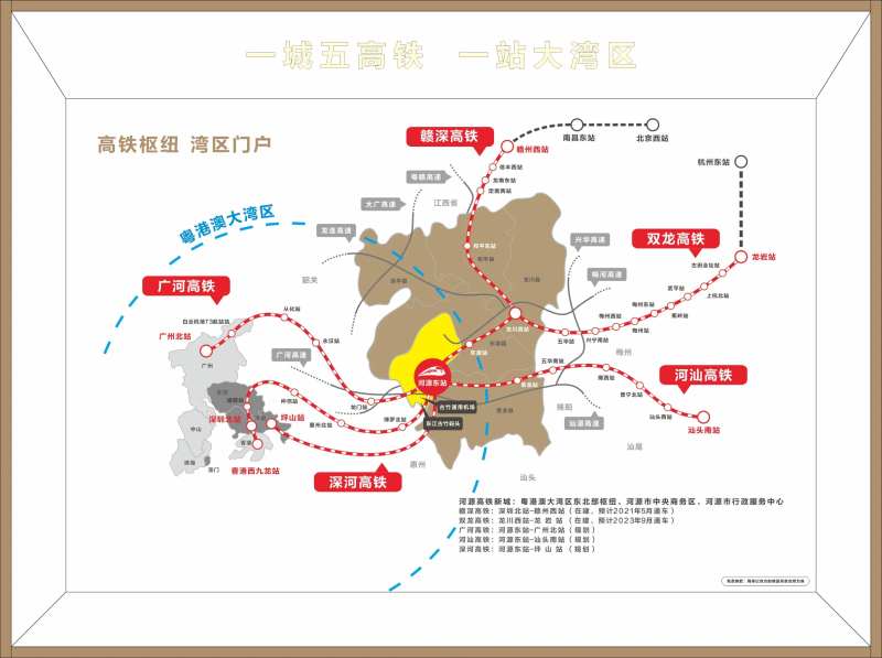 赣深高铁线路图-采灵感-cailinggan.com