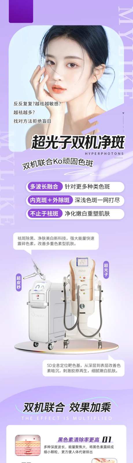 皮肤科双机净斑产品长图-采灵感-https://www.cailinggan.com/