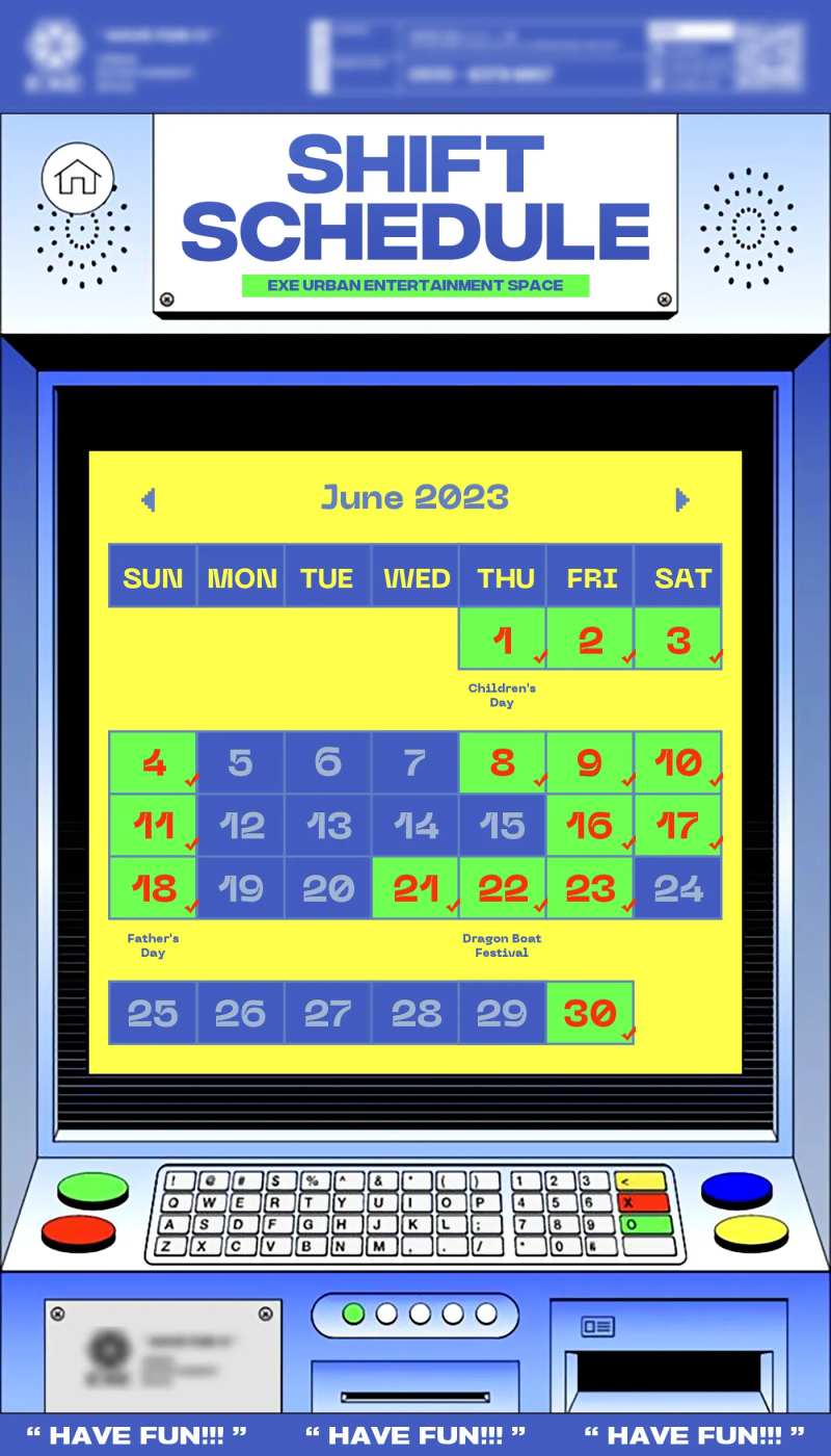 酒吧营业表-采灵感-cailinggan.com