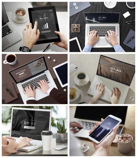 办公场所品牌样机-采灵感-https://www.cailinggan.com/