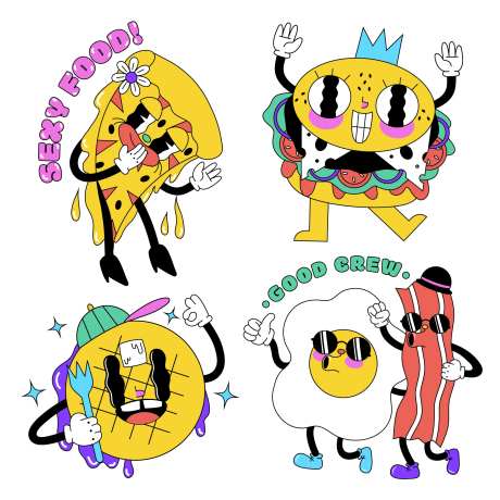 食物表情包-采灵感-https://www.cailinggan.com/