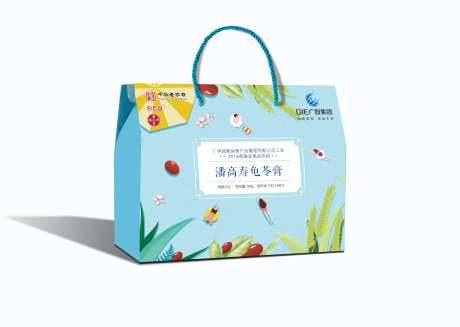 龟苓膏盒子包装设计-采灵感-https://www.cailinggan.com/
