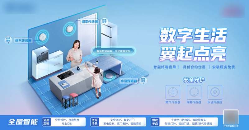 全屋智能海报-采灵感-cailinggan.com